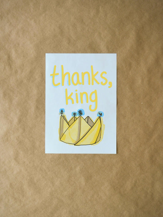 Thank You Card - Fun Gratitude Card, Unique Funny Note for Friends & Family, Perfect Gift for Any Occasion