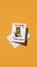 Hand-drawn illustration of a bee with rainbow stripes with the message 